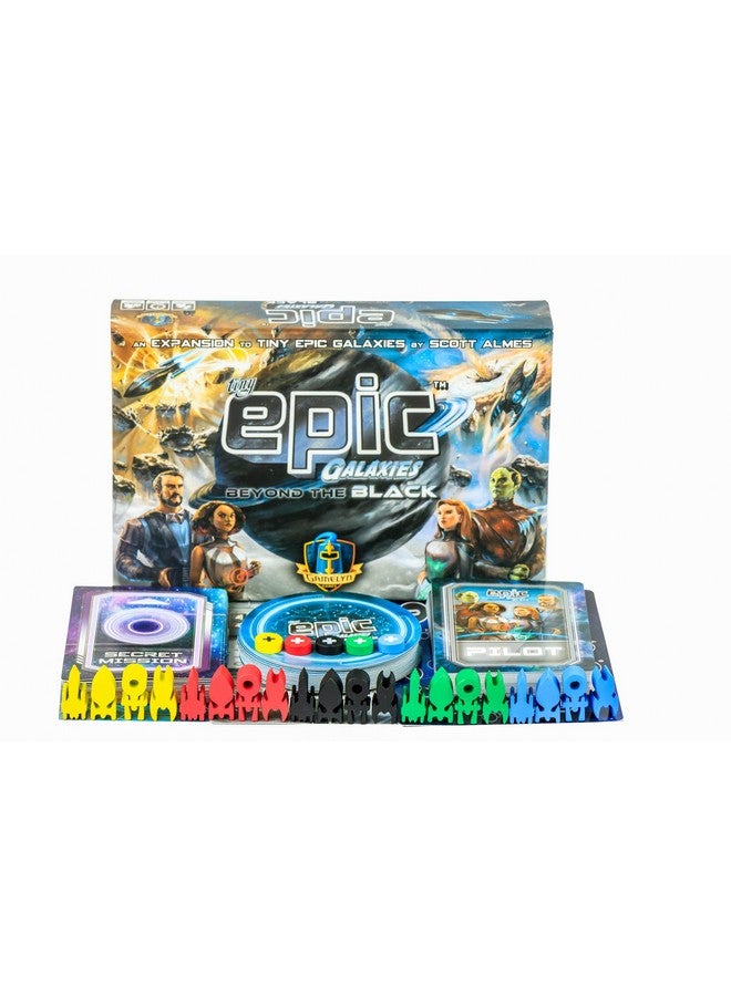 Gamelyn Games Tiny Epic Galaxies: Beyond The Black Space Board Game Expansion - Expand Your Galaxy - Image 2