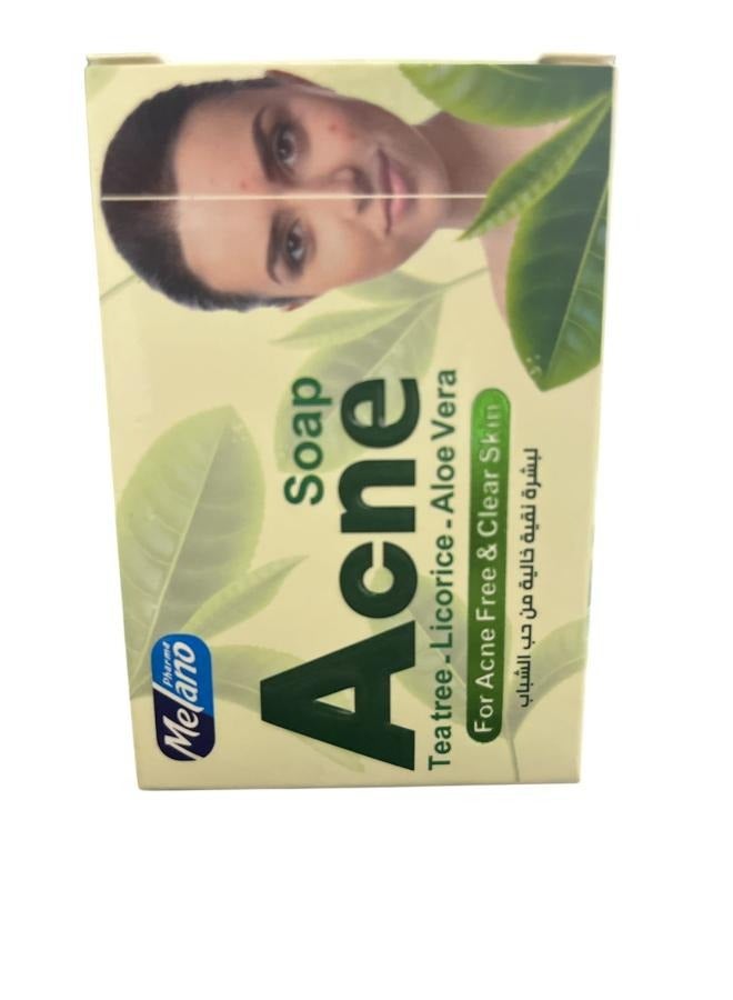 Melano Pharma Acne Soap For Acne Prone Skin 100g - Image 3