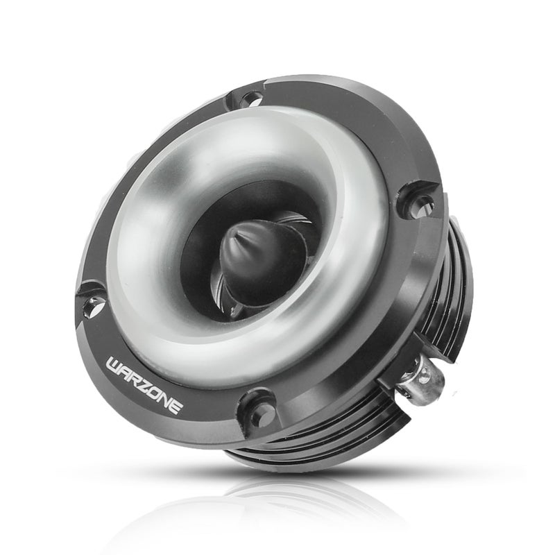 Warzone WZ20TW 288Inch Super Tweeter Speaker 4 Ohm 500W Max Power 105dB Sensitivity Titanium Diaphragm CCAW Voice Coil for Pro Car Audio