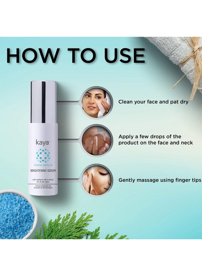 kaya Clinic Brightening Face Serum, 30Ml Reduces Pigmentation & Dark Spots, Evens Skin Tone For All Skin Types - Image 4