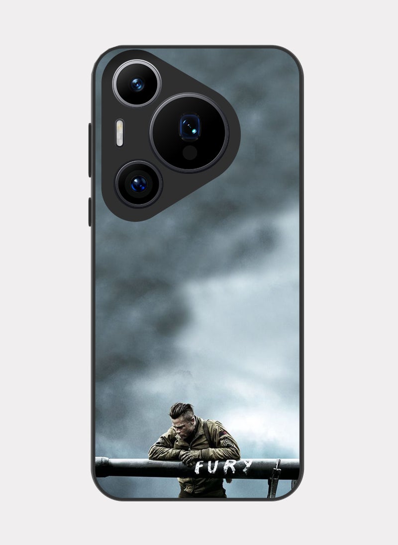 PXLAAT Huawei Pura 70 Pro case cover Brad Pitt Fury - Image 1