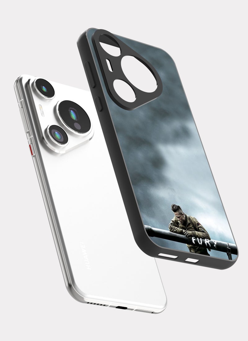 PXLAAT Huawei Pura 70 Pro case cover Brad Pitt Fury - Image 2