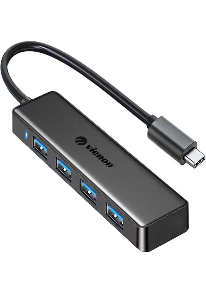 vienon USB C Hub, 4-Port USB C Hub USB C Splitter USB Extender for C Port Laptop, iMac Pro, MacBook, iPad Pro, Dell, Acer, HP, ASUS, Printer, Camera,Keyborad, Mouse etc - Image 1