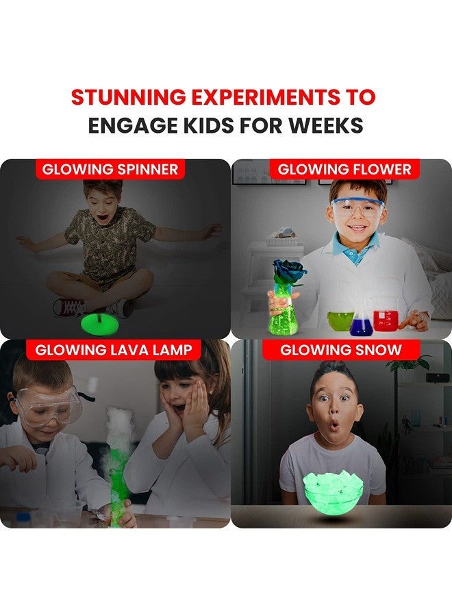 Smartivity Glow Magic Science Kit for Kids Ages 6-12 Years | 20 Amazing Glow in The Dark Science Experiments I Birthday Gifts for Boys & Girls 6 to 14 Years Old - Image 3
