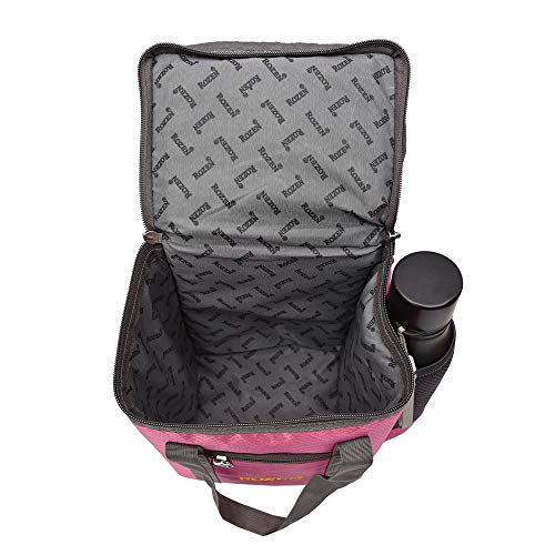 ROZEN Lunch Tiffin Bag roz101-DC Pink for School Office Picnic (Pink) - Image 3