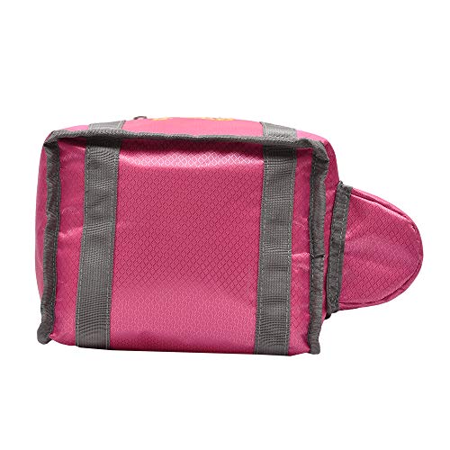 ROZEN Lunch Tiffin Bag roz101-DC Pink for School Office Picnic (Pink) - Image 4