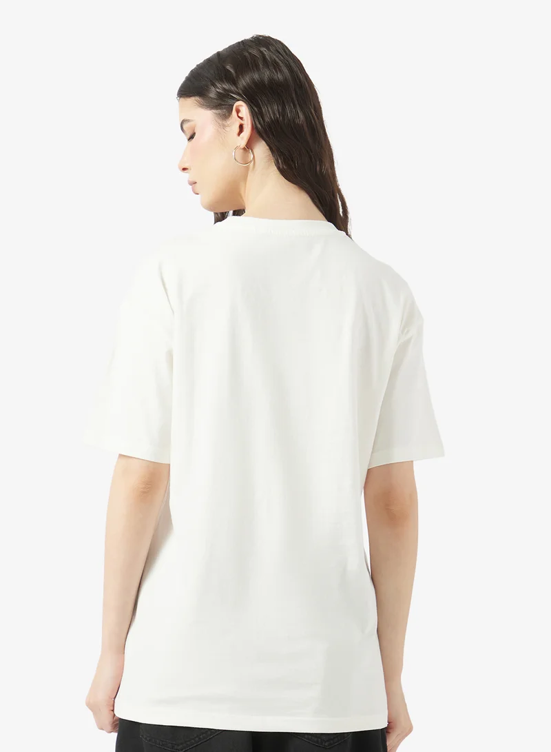 Ripples Ladies Drop Shoulder T-shirt