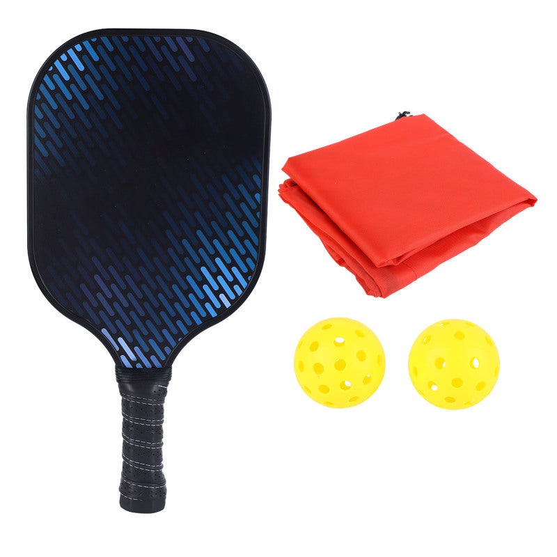 Leijiaer Carbon Fiber Pickleball Paddle: Lightweight, Non-Slip Sweat Absorbent - Sturdy Durable Pickleball Racket For All Ages Beginners Family Indoor Outdoor Play - Image 1