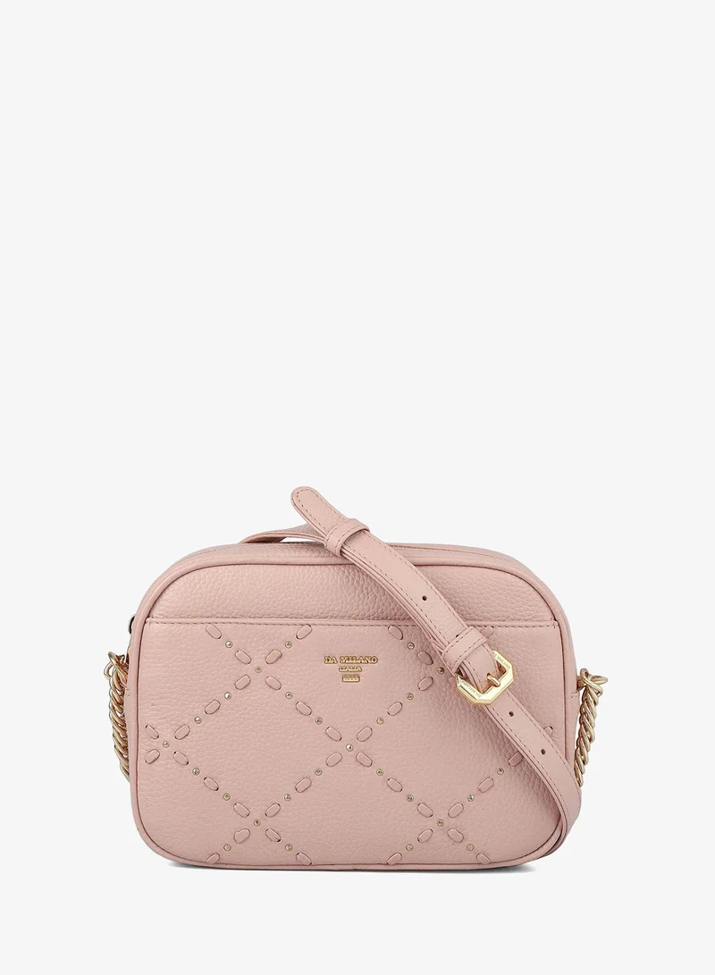 Serena Wax Leather Sling - Feather