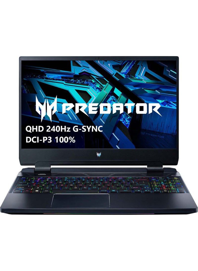 Acer Predator Helios 300 Laptop With 15.6-Inch Display, Core i7 12700H Processor/16GB RAM/1TB SSD/4GB NVIDIA GeForce RTX 3070 Ti Graphics Card/Windows 11 Home English Black - Image 1