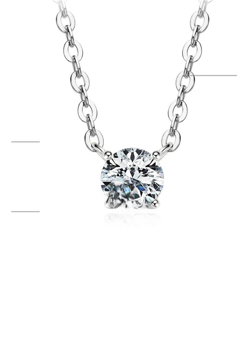 KUYING Premium s925 Silver Collarbone Chain 