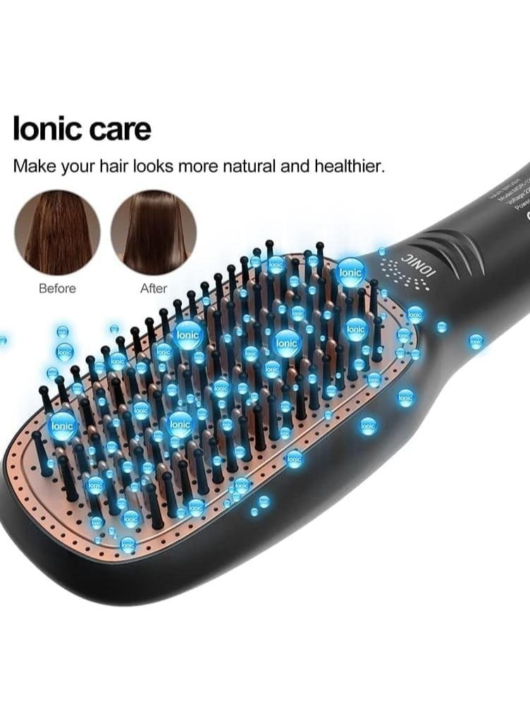 أداك مجفف شعر ADAK، فرشاة تصفيف، فرشاة هواء ساخن أيونية سلبية 2 في 1، فرشاة كهربائية لفرد الشعر وتصفيفه - Image 4