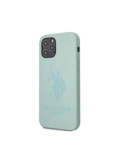 U.S.Polo iPhone 12 Pro Max 6.7inch Liquid Silicone Hard Case / Shock & Scratch Resistant / Back Cover / Suitable with Wireless Chargers / Officially Licensed - Mint 