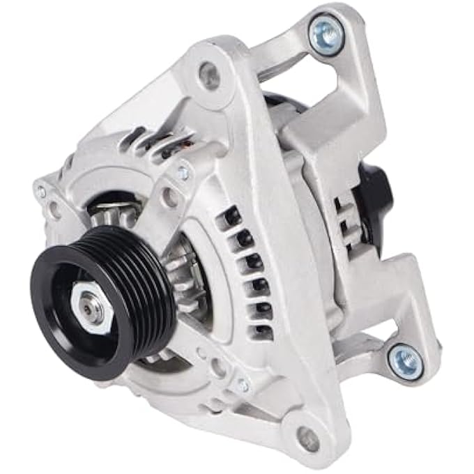 KUSATEC 56028697AL New Alternator Compatible with Dodge Ram 1500 2009-2010/2500 2010;Ram 1500 2011-2014/2500 3500 2011-2018 5.7L V8; 12V 160A Replacement OE# 11299N 56028697AM - Image 1