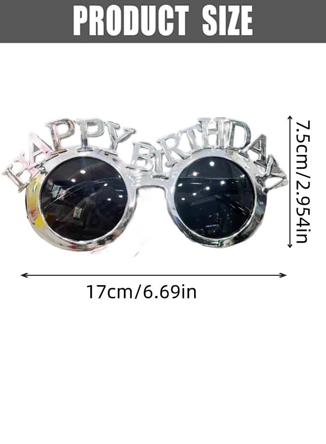 Happy Birthday Party Glasses For Men Women Kids，Costume Glasses For  Party Decorations,   Birthday Party
