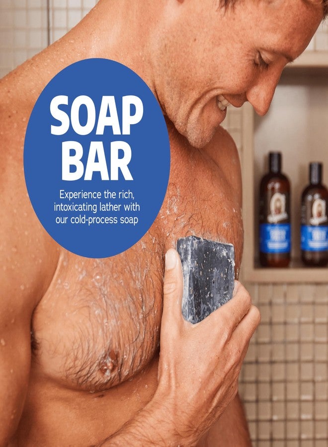 Dr. Squatch Natural Bar Soap for Men - Cold Process Soap with No Harsh Chemicals - Fresh Falls (5 oz, 3-Pack) - Image 5