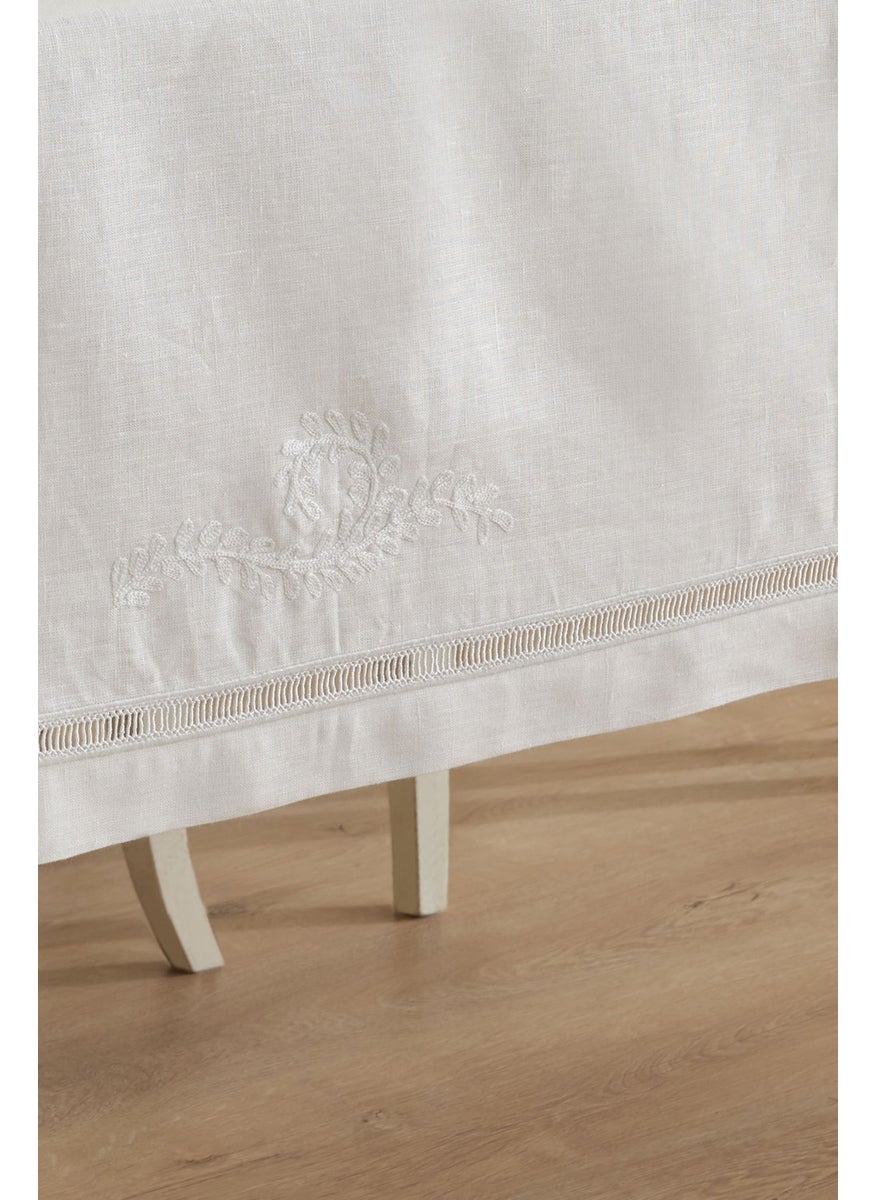 Ödel Home Linen Elegant Embroidered Tablecloth  - Image 3