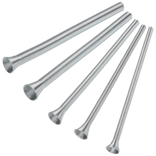 Eoppen Spring Tubing Benders Kit 1/4, 5/16, 3/8, 1/2 and 5/8 Inch 5 in 1 Tube Bender Set for Copper, Brass, Aluminum and Thin Steel Tube - Image 1