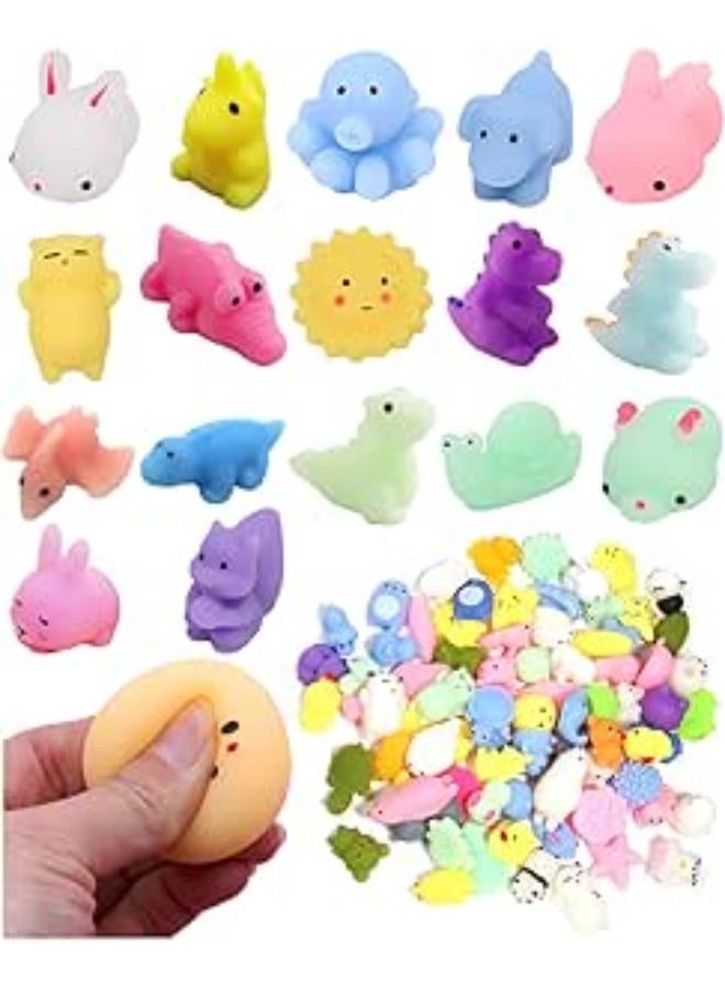 مجموعة ألعاب موتشي الإسفنجية من مييوت أوسي، 60 قطعة، ألعاب إسفنجية للأطفال، ألعاب فيدجيت إسفنجية، حشوات بيض عيد الفصح، هدايا حفلات عيد الميلاد للأطفال، حشوات أكياس غنائم كاواي صغيرة، جوائز للفصل الدراسي، هدية عيد ميلاد