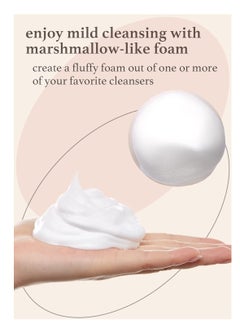 NOONI NOONI 2-in-2 Much Needed Facial Cleansing Single - Marshmallow Whip Maker | Gentle Deep Cleanser For Skincare, Rich Foam Maker For Face Wash, Gift, Remove Impurities, Mother's Day Gift  - Image 3