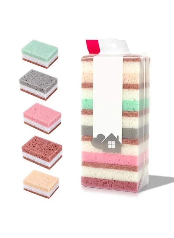 Heavy-Duty Carbon Cleaning Sponge – Non-Scratch Scrubber for Tough Grease, Burnt Residue & Stains | Reusable Kitchen & Grill Cleaner for Pots, Pans, Stovetops, and Ovens  - Image 1