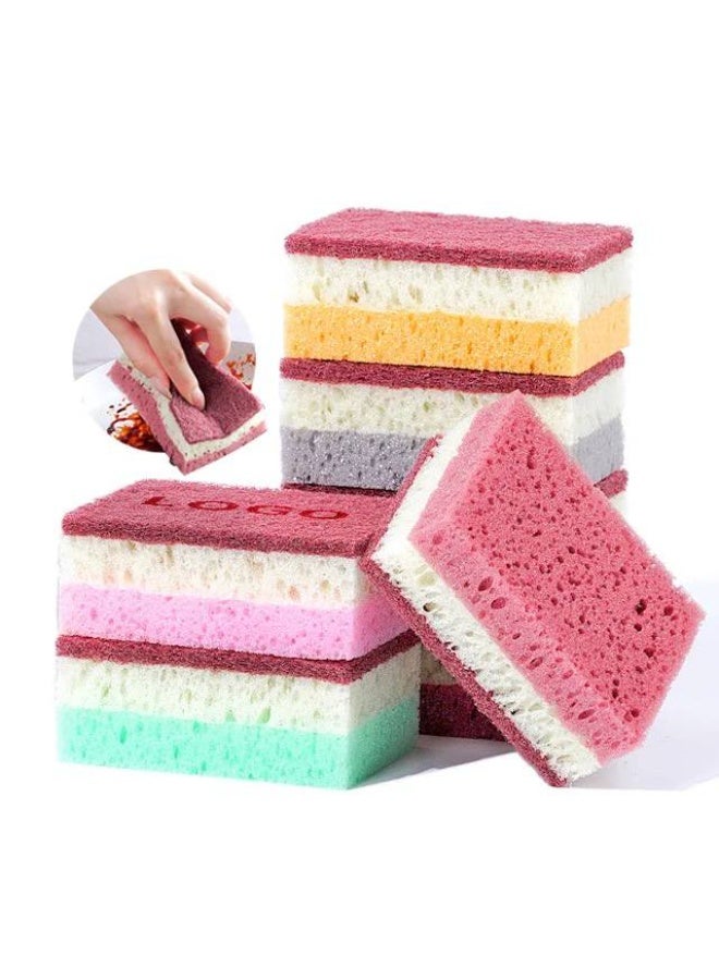 Heavy-Duty Carbon Cleaning Sponge – Non-Scratch Scrubber for Tough Grease, Burnt Residue & Stains | Reusable Kitchen & Grill Cleaner for Pots, Pans, Stovetops, and Ovens  - Image 2
