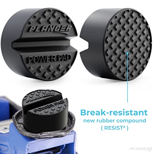 PLANGER® - Power PAD Flat - Premium Rubber Jack Pad for Trolley Jack, Vehicle Lift and Axle Stand - Universal Usage - Protects Your Car, SUV and Vehicles with Pinch Weld Sill - Perfect for car Tuning - Image 3