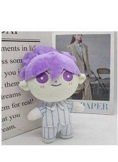 Y&D لعبة حيوانات محشوة من Omori Kel، دمى Omori Plushie، شخصيات كرتونية لطيفة، وسادة هدايا لمحبي ألعاب أعياد الميلاد للأطفال (اللون: Hero)  - Image 4