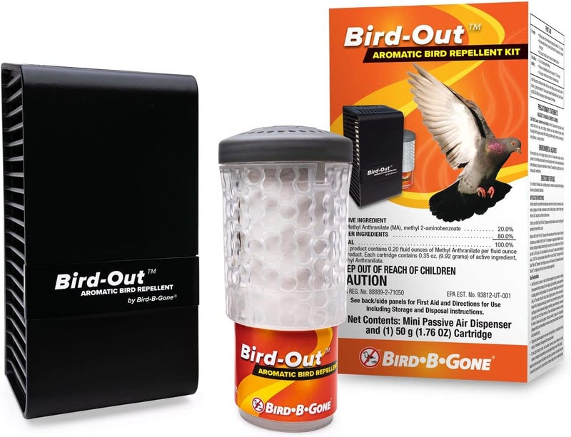 BIRD.B.GONE BIRD B GONE BIRD OUT SCENTED BIRD REPELLENT KIT - Image 1