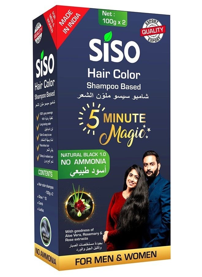 Siso 5 Minute Magic Hair Color 200g 