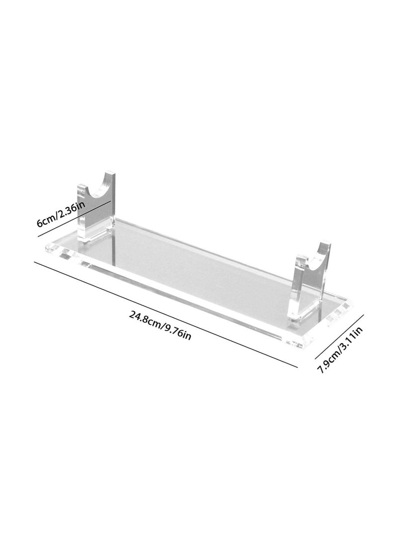 Captaintech Lightsaber display stand Sword Holder Acrylic Lightsaber Stand Acrylic Display Stand Decorative Sword Display Holder Rack - Image 2