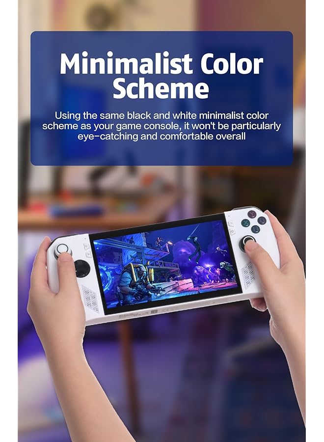 غطاء عصا تحكم من السيليكون الناعم متوافق مع جهاز Asus Rog Ally (مجموعتان) - Image 5