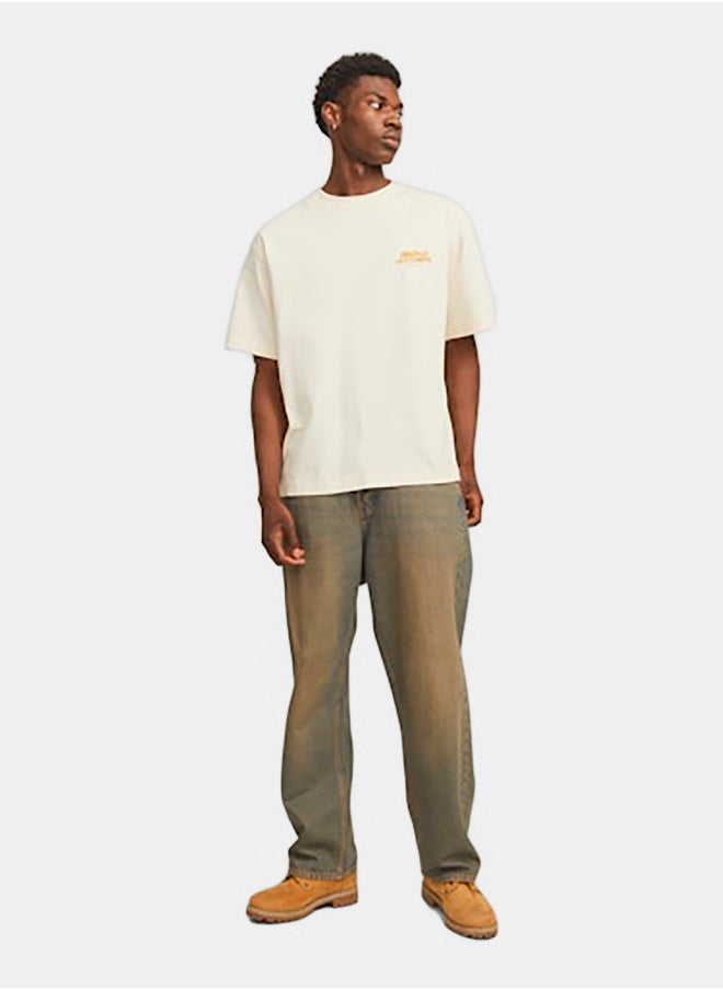JACK & JONES Jorroxbury Type Tee Ss Crew Neck  - Image 3