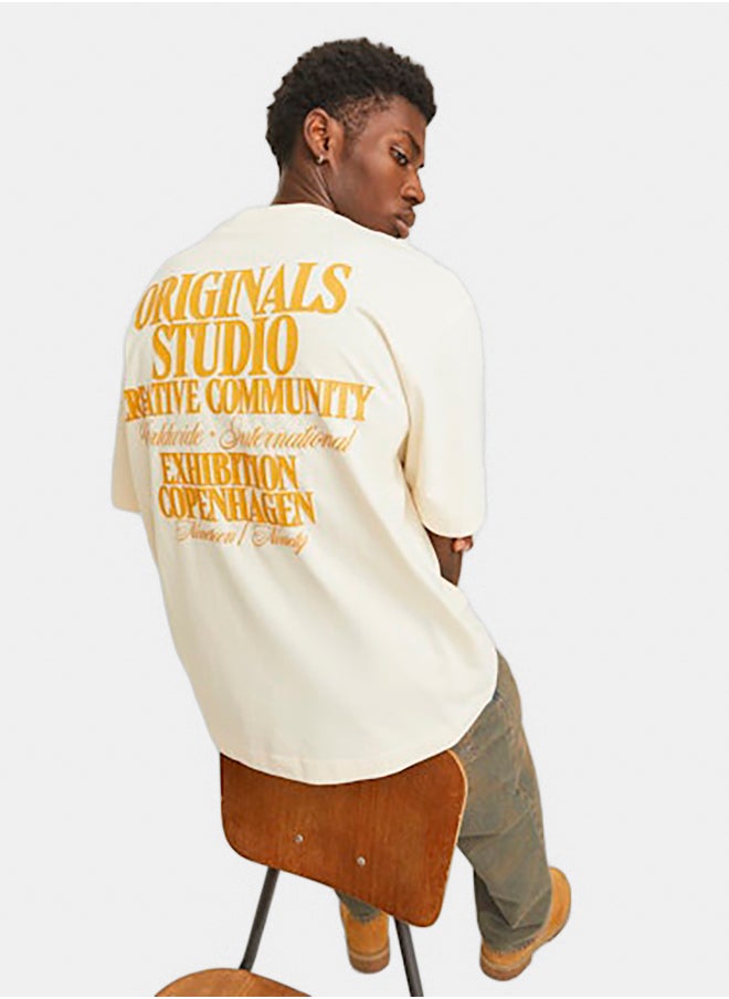 JACK & JONES Jorroxbury Type Tee Ss Crew Neck  - Image 4