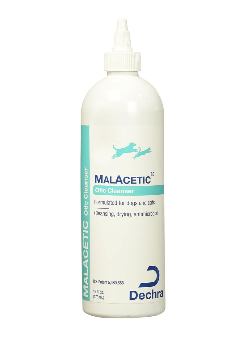 Dechra DermaPet Malacetic Otic AP - 16 oz - Image 1