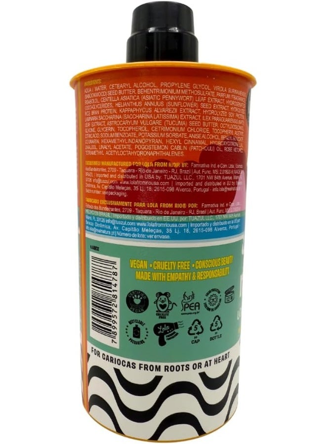 Lola from Rio بخاخ بروتين الأرز للتحكم في التلف لجميع أنواع الشعر - يحمي الشعر من الأضرار البيئية، أشعة الشمس والتجاعيد، يترك لمسة خفيفة (250 مل) - Image 3