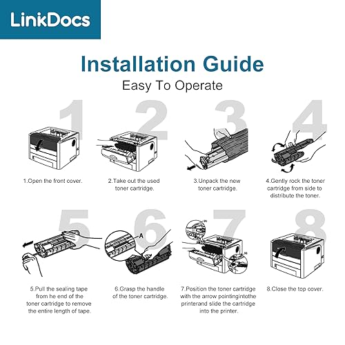 LinkDocs 138X Toner Cartridge Replacement for HP 138X W1380X 138A W1380A Toner Cartridge (with New Chip) Used with HP Laserjet Pro 3001dw MFP 3101fdw Printers(Black 2-Pack) - Image 4