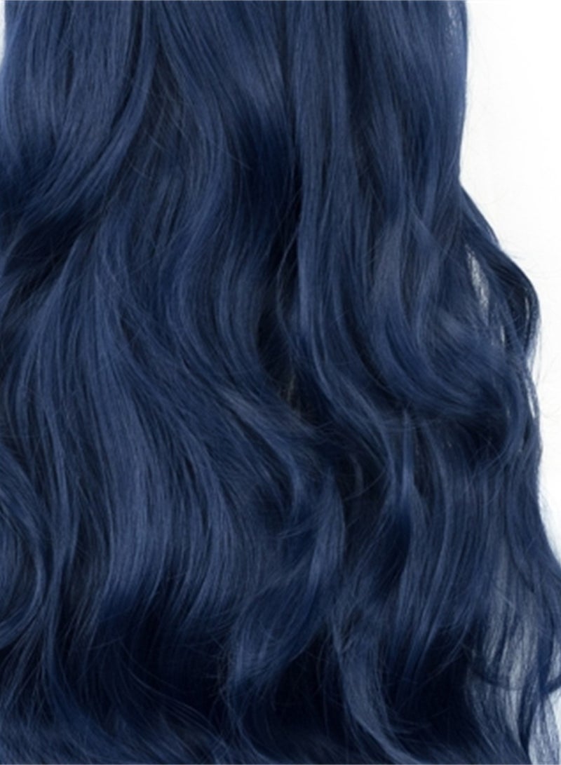 80cm anime long curly hair high temperature silk curly hair cosplay wig costumes dress up wig - Image 3