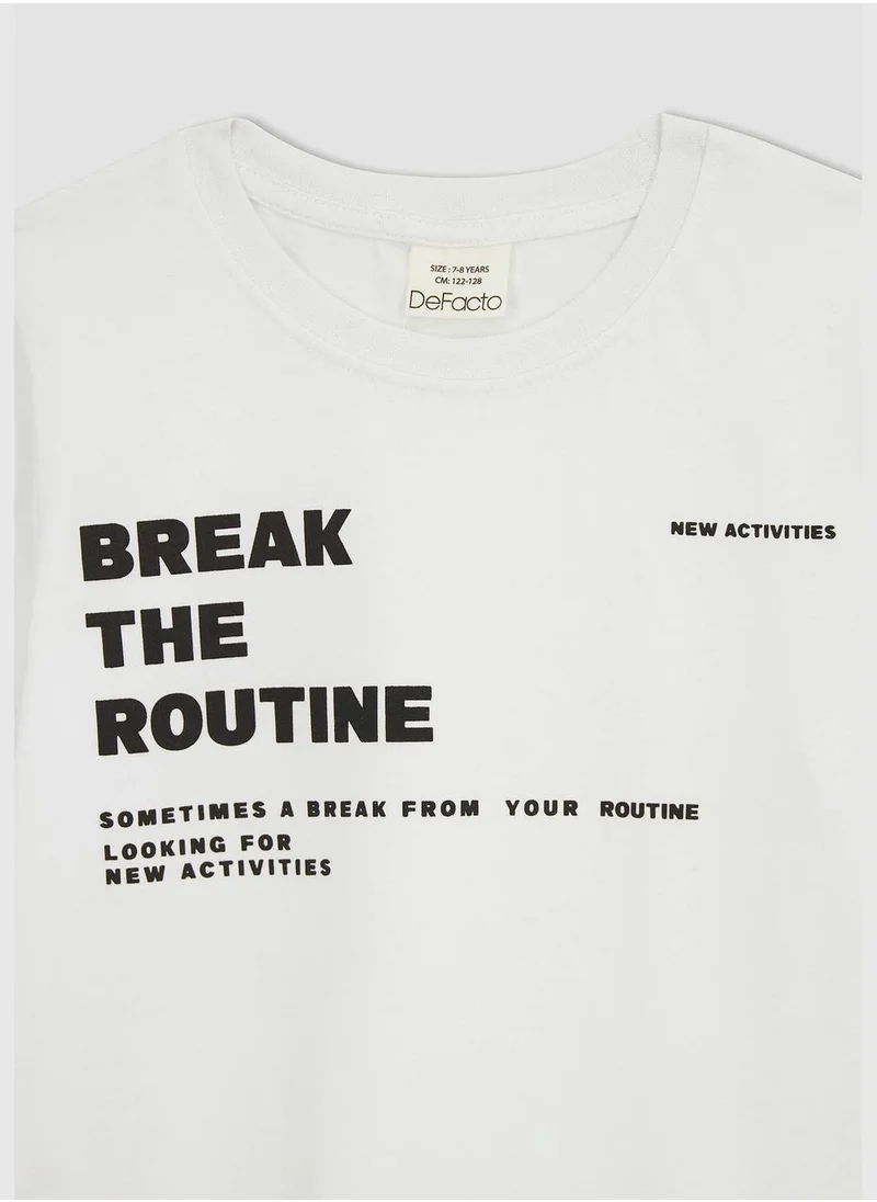DeFacto 2 Pack Boy Short Sleeve Set