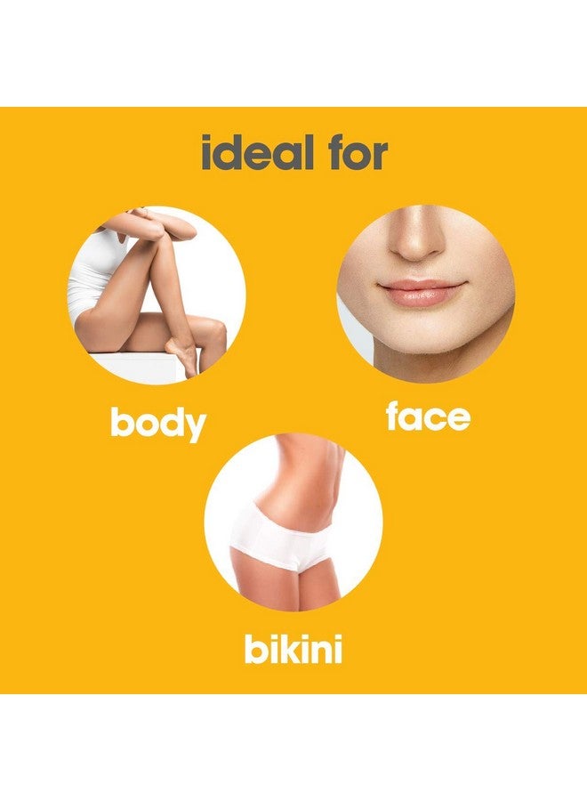 Nad's Natural Hair Removal Kit - 6 Face Strips, 20 Body Strips, 6 Bikini Strips + Post-Wax Oil for All Skin Types - Image 3