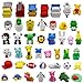 Cllayees 72 Pcs Assorted Animal Pencil Erasers Desk Pets Bulk Mini Pencil Erasers Gifts for Classroom Prizes Reward Goodie Bag Easter Egg Fillers Party Favors Animal and Car - Image 3