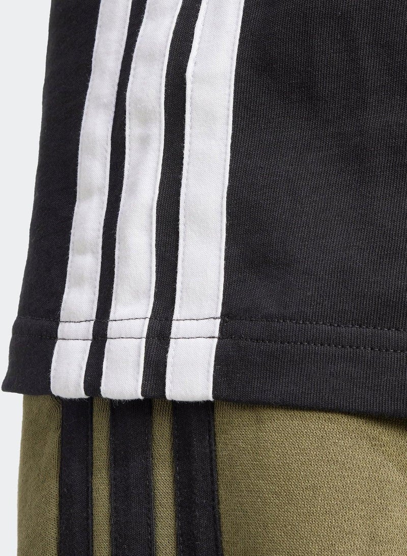 Adidas Essentials Three Stripes Single Jersey Tee - Image 4