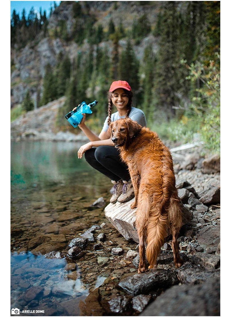 Captaintech Mini Water Filter MINI Water Filtration System Portable Emergency Water Filtration System Hiking Camping Straw Survival Gear Emergency Preparedness  - Image 5