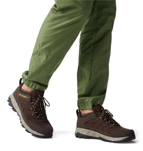 Columbia Mens Strata Trail Low Waterproof CordovanGolden Yellow 105 - Image 3