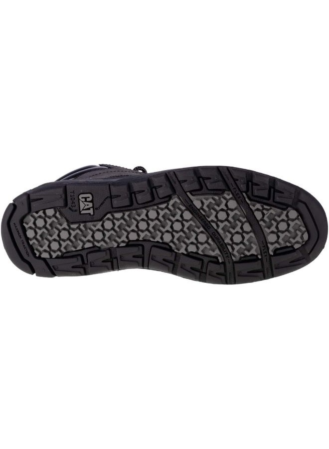 CATERPILLAR Black Lace Up Boot for Men - Image 5