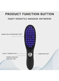 General Electric Spray Massage Comb, 3 Modes Vibrating Massage Comb, Innovative Hair Restoration Brush, The Ultimate Hair Restoration Tool  - Image 5