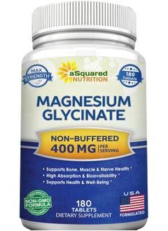 Magnesium Glycinate 400mg 180 tabs