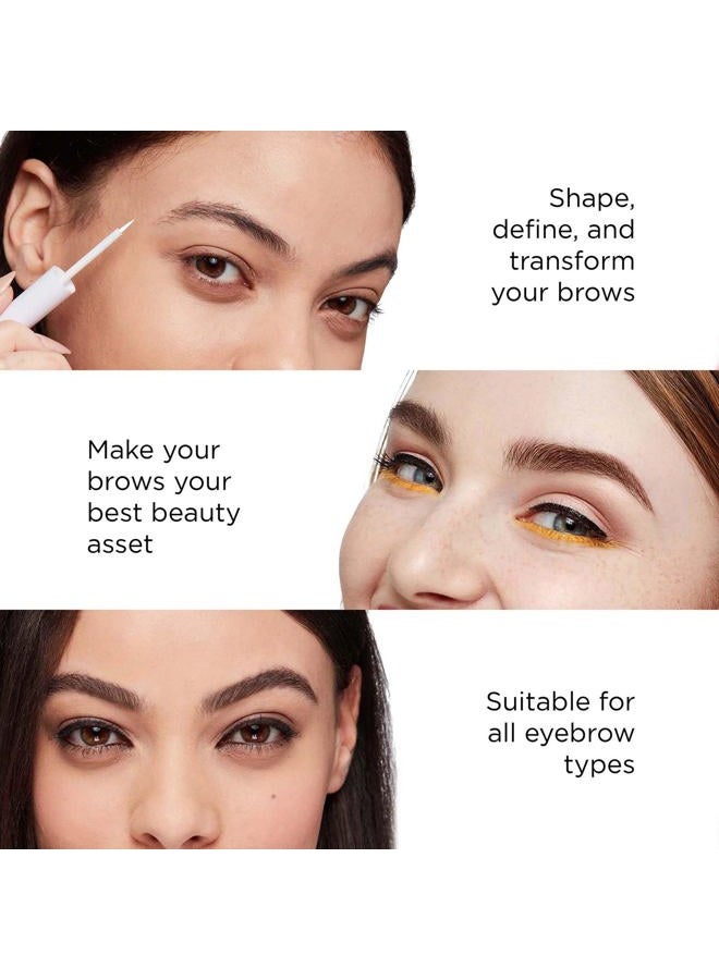 Arches & Halos Bristle Tip Pen - Full, Bold, More Defined Brows - Long-lasting, Smudge Proof, Pigmented Color - Vegan and Cruelty Free Makeup - Auburn - 0.02 fl oz - Image 3