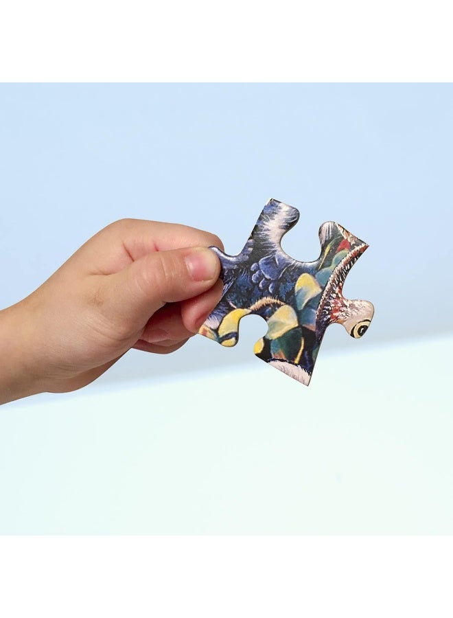 MasterPieces â€“ Jigsaw Puzzle Set for Kids 6+ Years, 4-Pack of 100 Pieces, Educational and Fun Game, Silly Animals Collection, Gift Idea for Children, 8" x 10" - Image 5