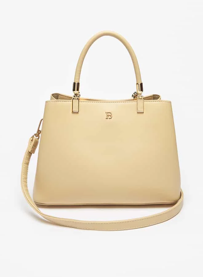 فلورا بيلا من شو إكسبرس Women Solid Tote Bag with Handles and Detachable Strap